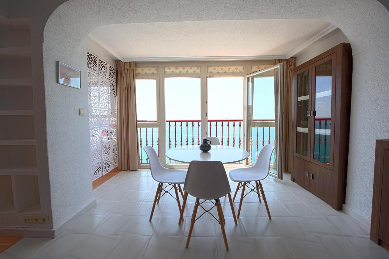 Las Damas Premium 23F Beach Front - Pool & Parking Benidorm Exterior photo