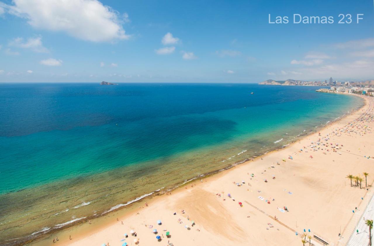 Las Damas Premium 23F Beach Front - Pool & Parking Benidorm Exterior photo
