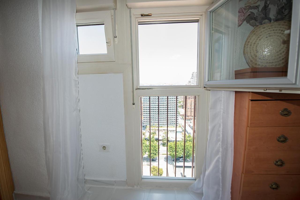 Las Damas Premium 23F Beach Front - Pool & Parking Benidorm Exterior photo