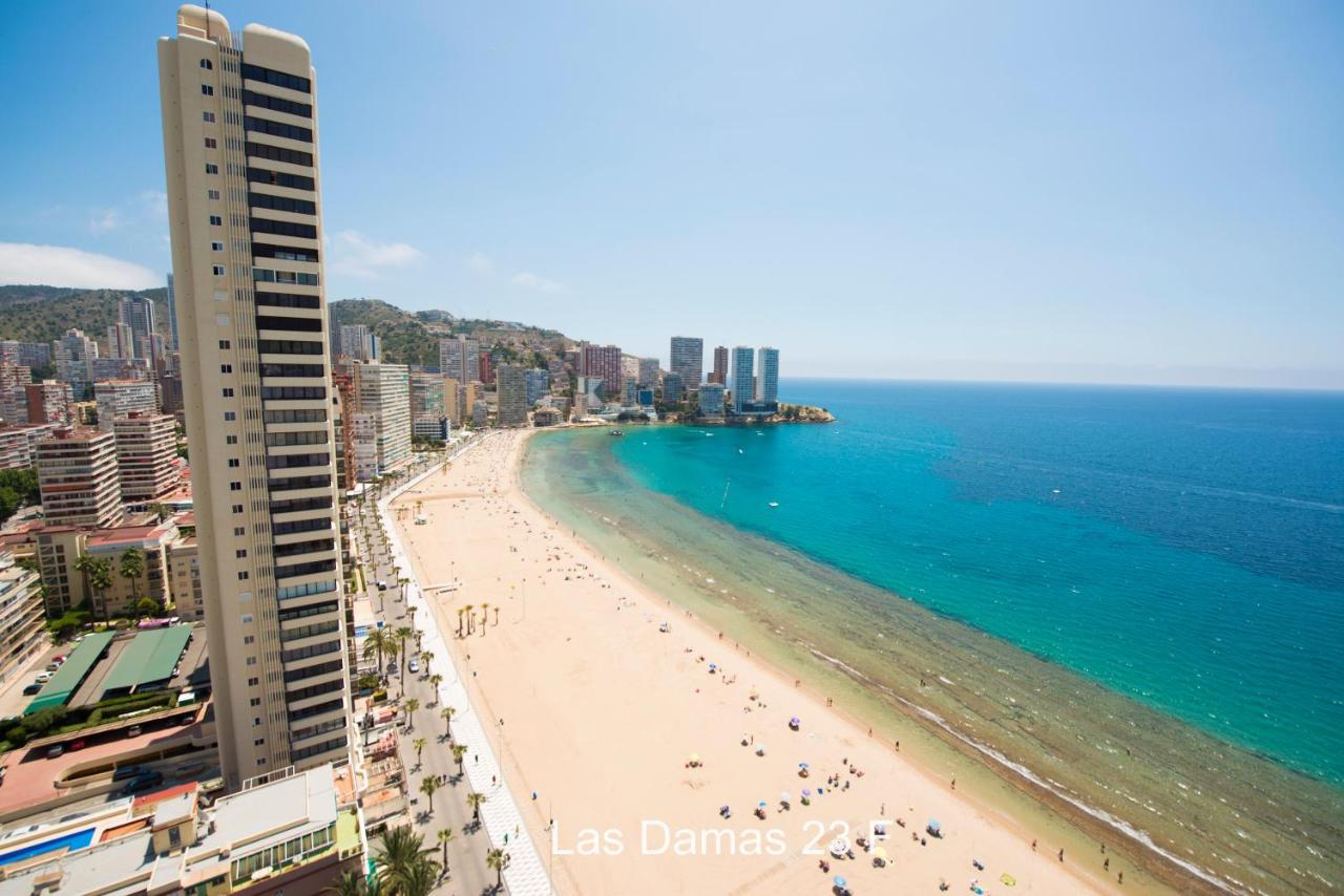 Las Damas Premium 23F Beach Front - Pool & Parking Benidorm Exterior photo